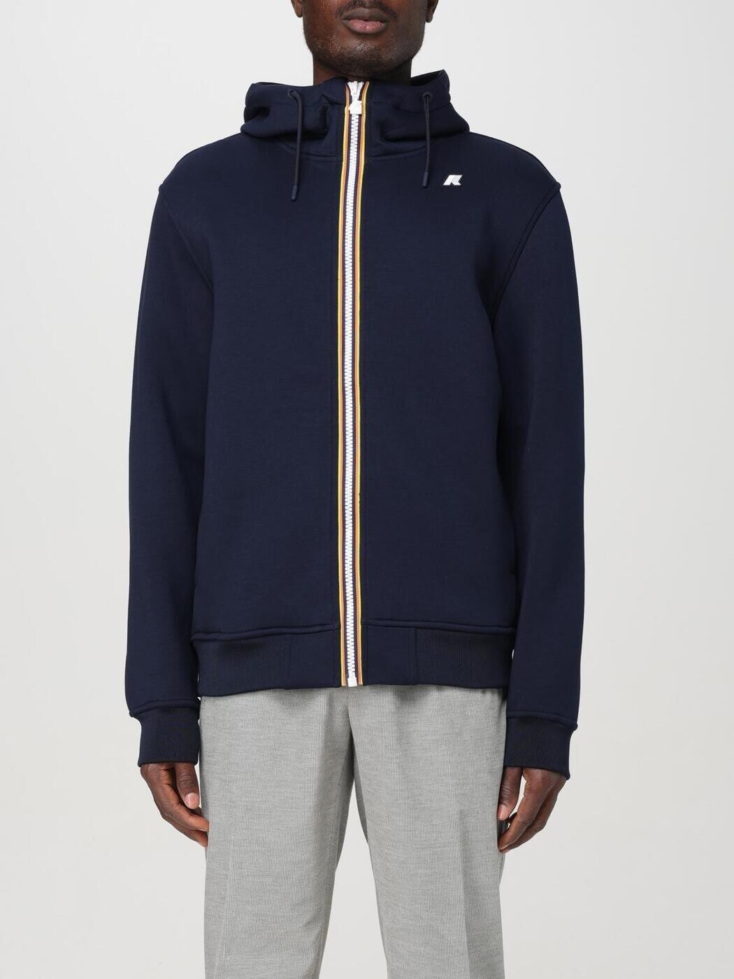 ケイ通い路 K-WAY トレーナー 調教師 メンズ 青色 Sweatshirts K2141DW 関税 貨物輸送無料 2025AW gi