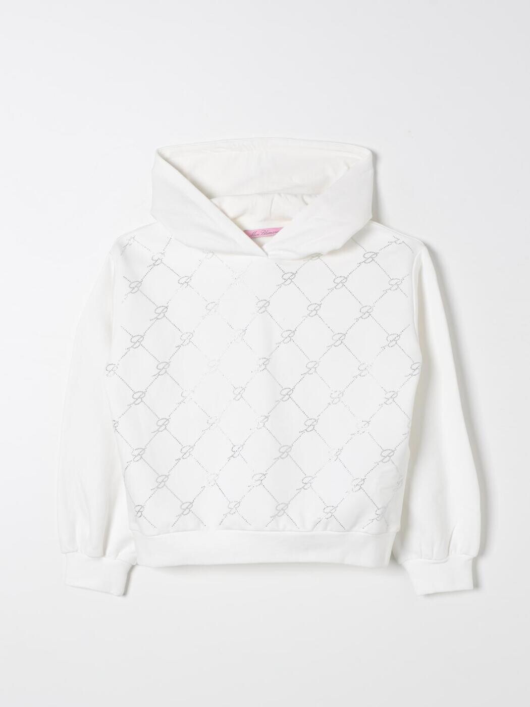 ミスブルマリン MISS BLUMARINE クルーネックジャンパー ニットウェア ガールズ ホワイト Crew neck jumpers IF4110F0939 White 関税 送料無料 2025AW gi|BRANDSHOP「il Tesoro」