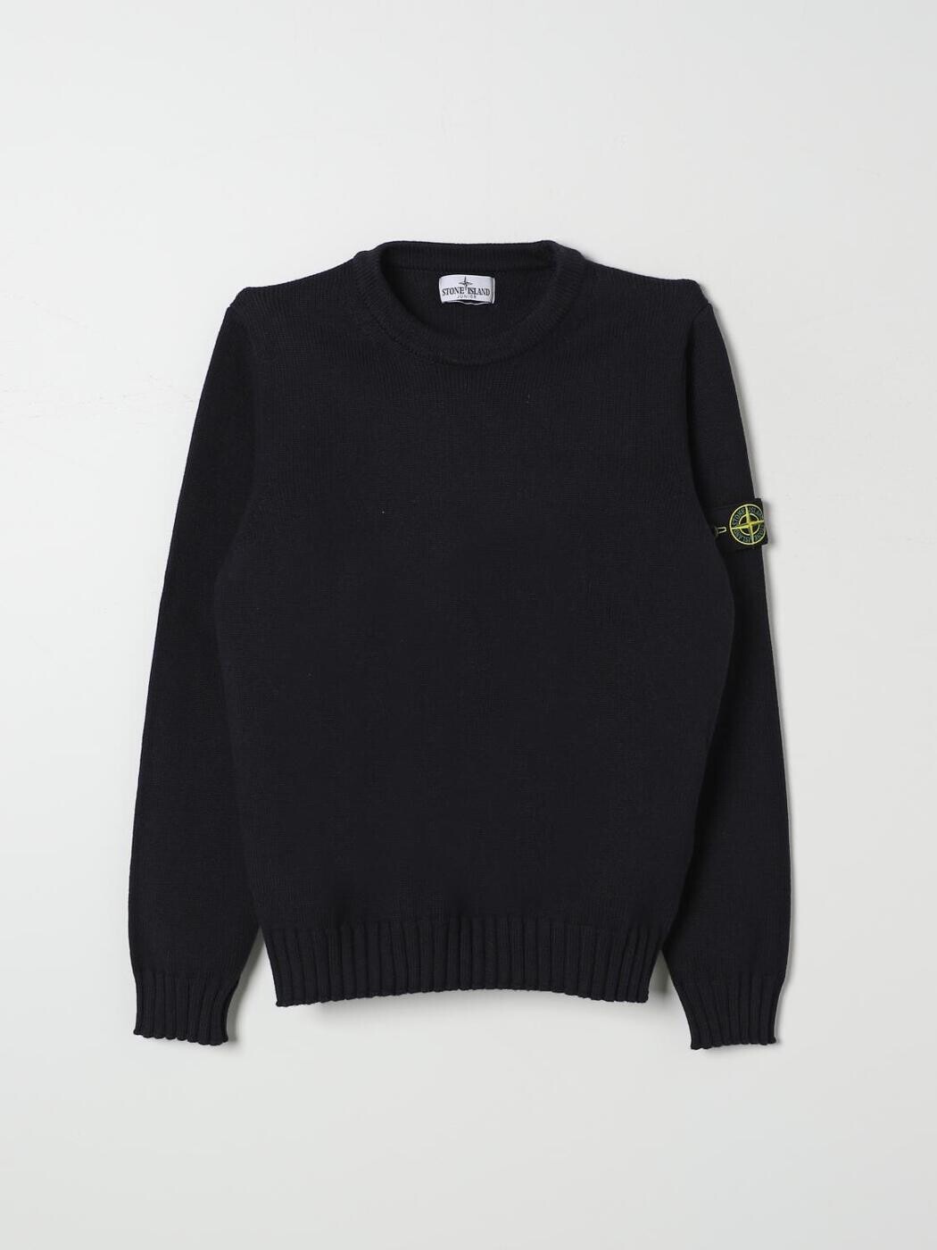 ストーン アイランド STONE ISLAND JUNIOR クルーネックジャンパー ニットウェア ボーイズ ブルー Crew neck jumpers 8116515A2 Blue 関税 送料無料 2025AW gi|BRANDSHOP「il Tesoro」