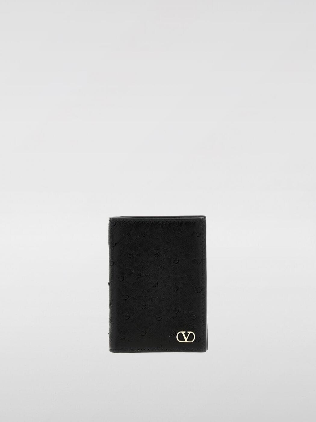 ヴァレンティノ ガラヴァーニ VALENTINO GARAVANI 歌留多保持者 銭入れ メンズ 黒いこと Wallets and Card Holders 6Y2P0V06RJA 関税 貨物輸送無料 2025SS gi