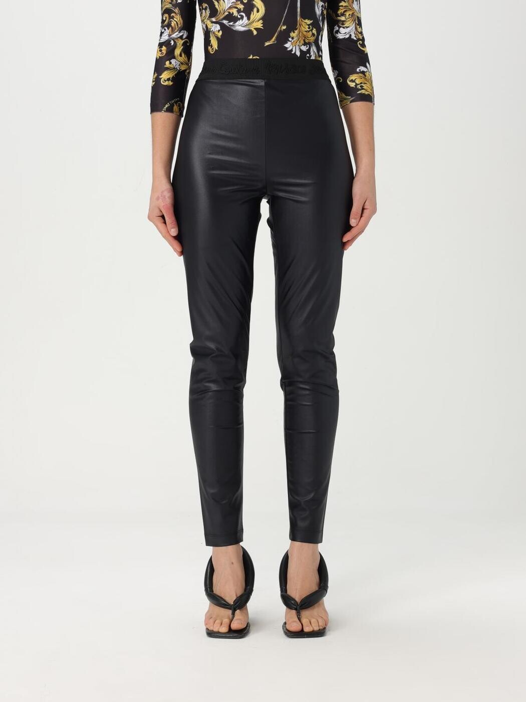 ヴェルサーチェ・ジーンズ・クチュール VERSACE JEANS COUTURE ズボン パンツ レディース ブラック Trousers 78HAC101J0062 Black 関税 送料無料 2025SS gi｜BRANDSHOP「il Tesoro」 27,820円