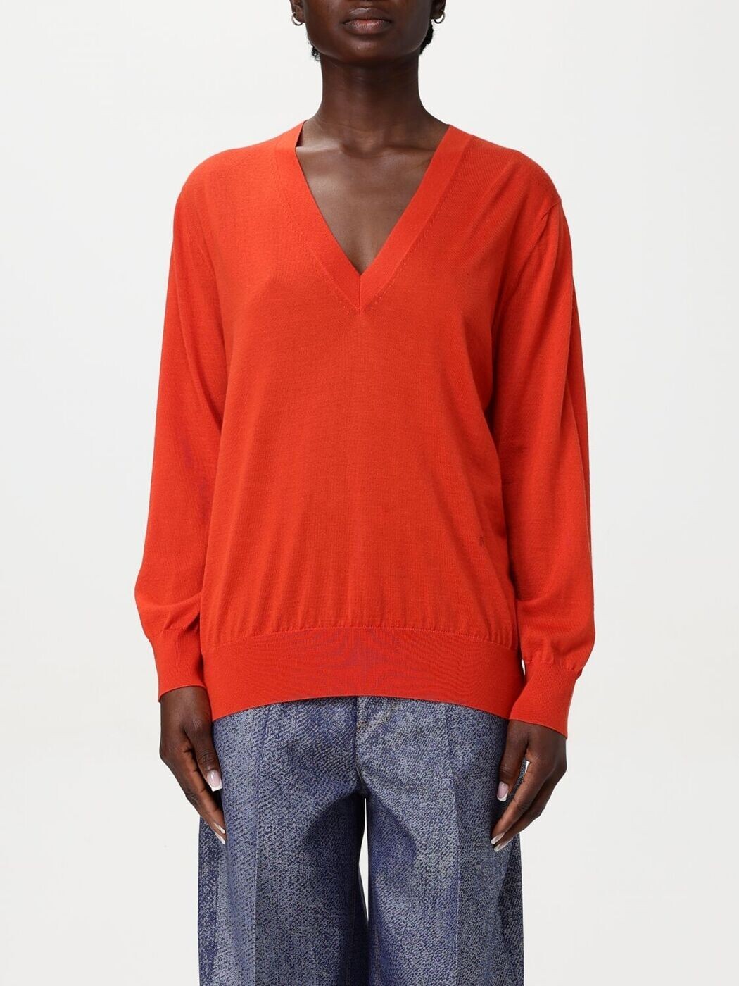 ボッテガ ヴェネタ BOTTEGA VENETA プルオーバー 編み物御召しもの レディース 赤いこと Knitwear 811516V4B70 関税 貨物輸送無料 2025SS gi