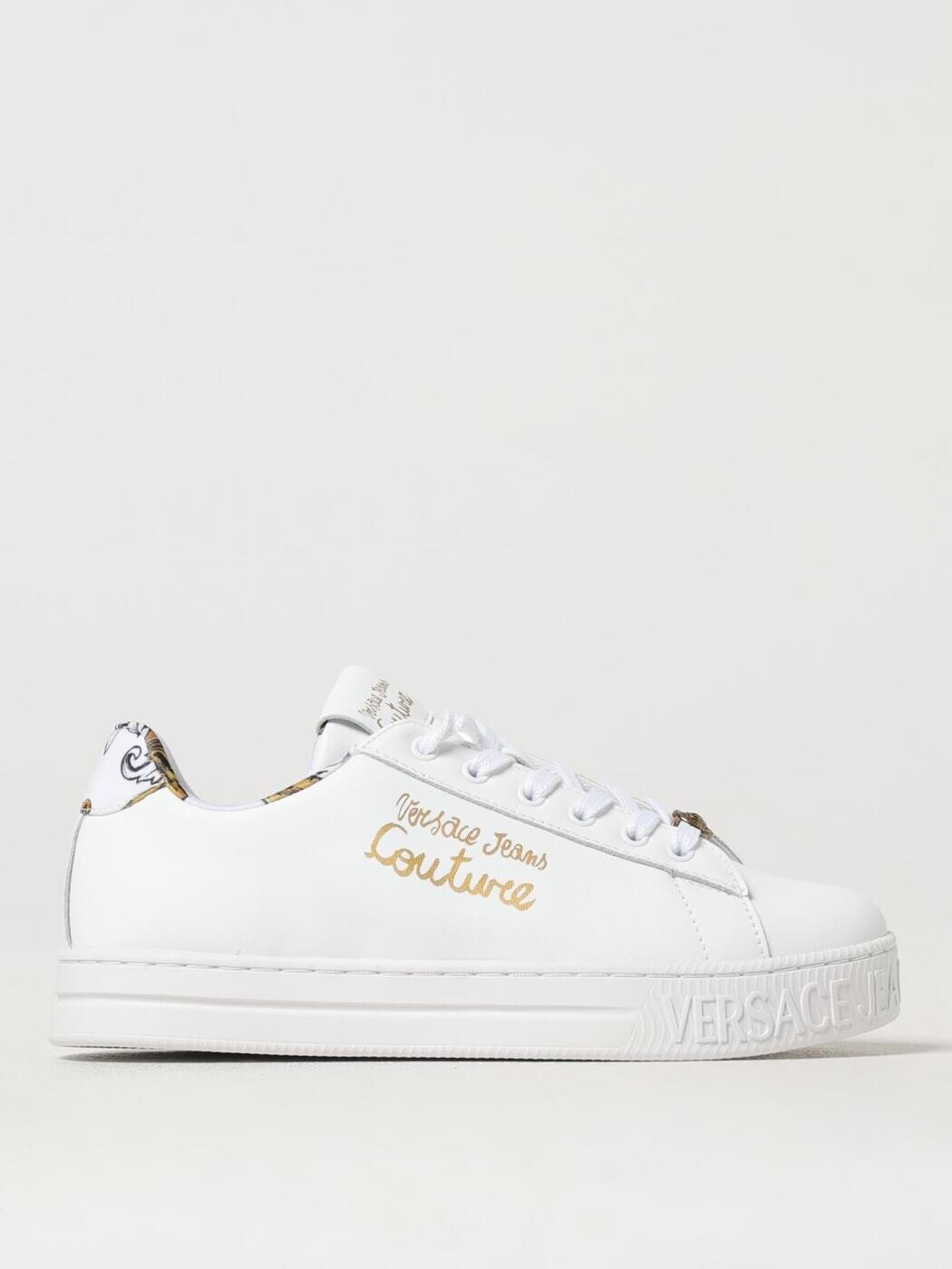 ヴェルサーチェ・ジーンズ・クチュール VERSACE JEANS COUTURE スニーカー レディース ホワイト Sneakers 78VA3SKLZPB09 White 関税 送料無料 2025SS gi｜BRANDSHOP「il Tesoro」 41,860円