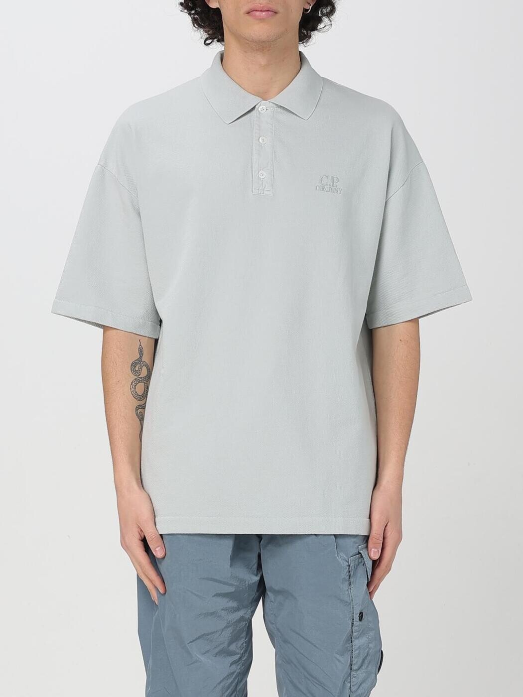 シーピー カンパニー CP COMPANY ポロシャツ メンズ Polo shirts 18CMPL320A110396G Gnawed Blue 関税 送料無料 2025SS gi｜BRANDSHOP「il Tesoro」