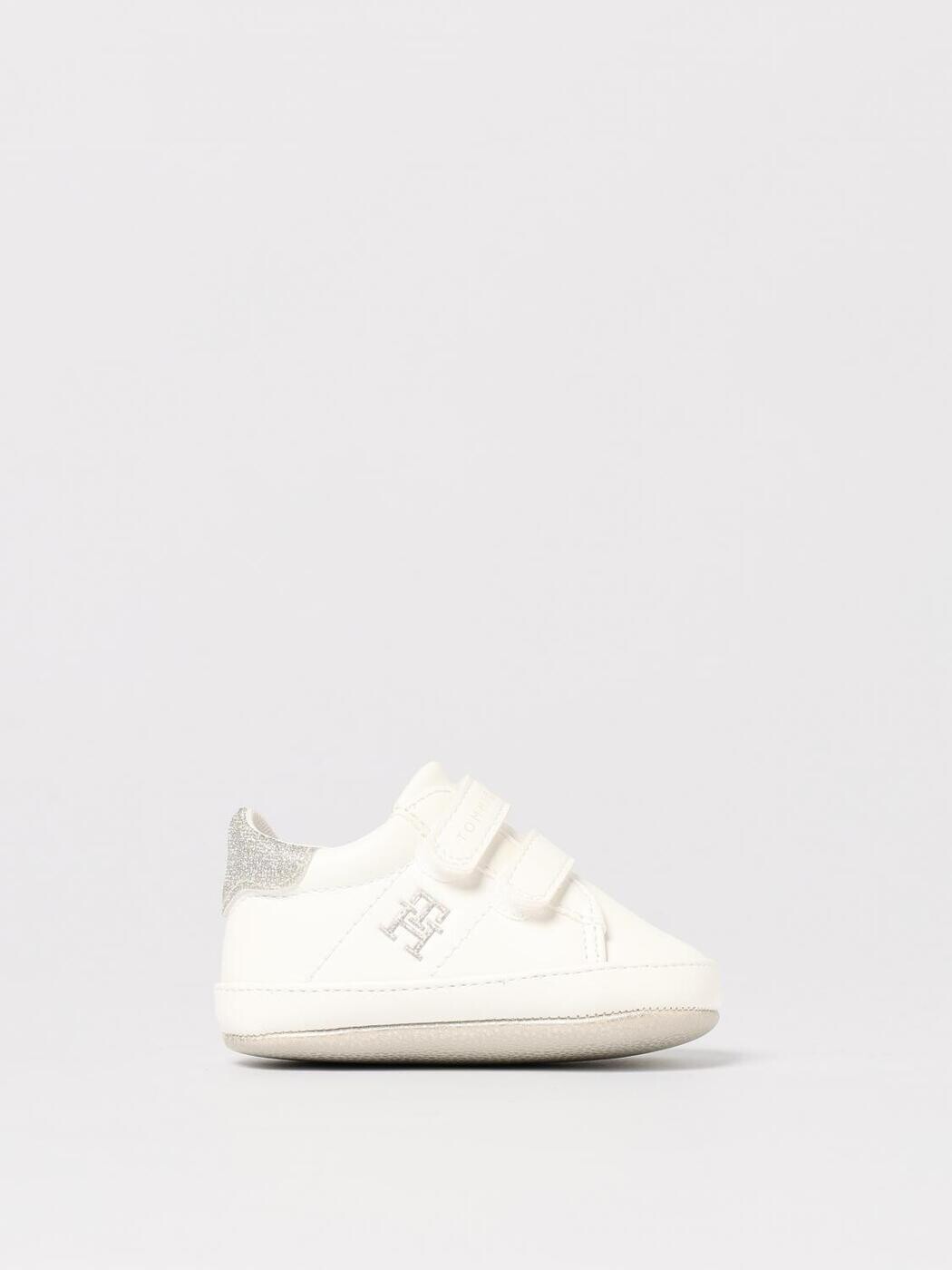 トミー ヒルフィガー TOMMY HILFIGER スニーカー シューズ ベビーユニセックス 白いこと Shoes T0A9337221528 関税 貨物輸送無料 2025SS gi