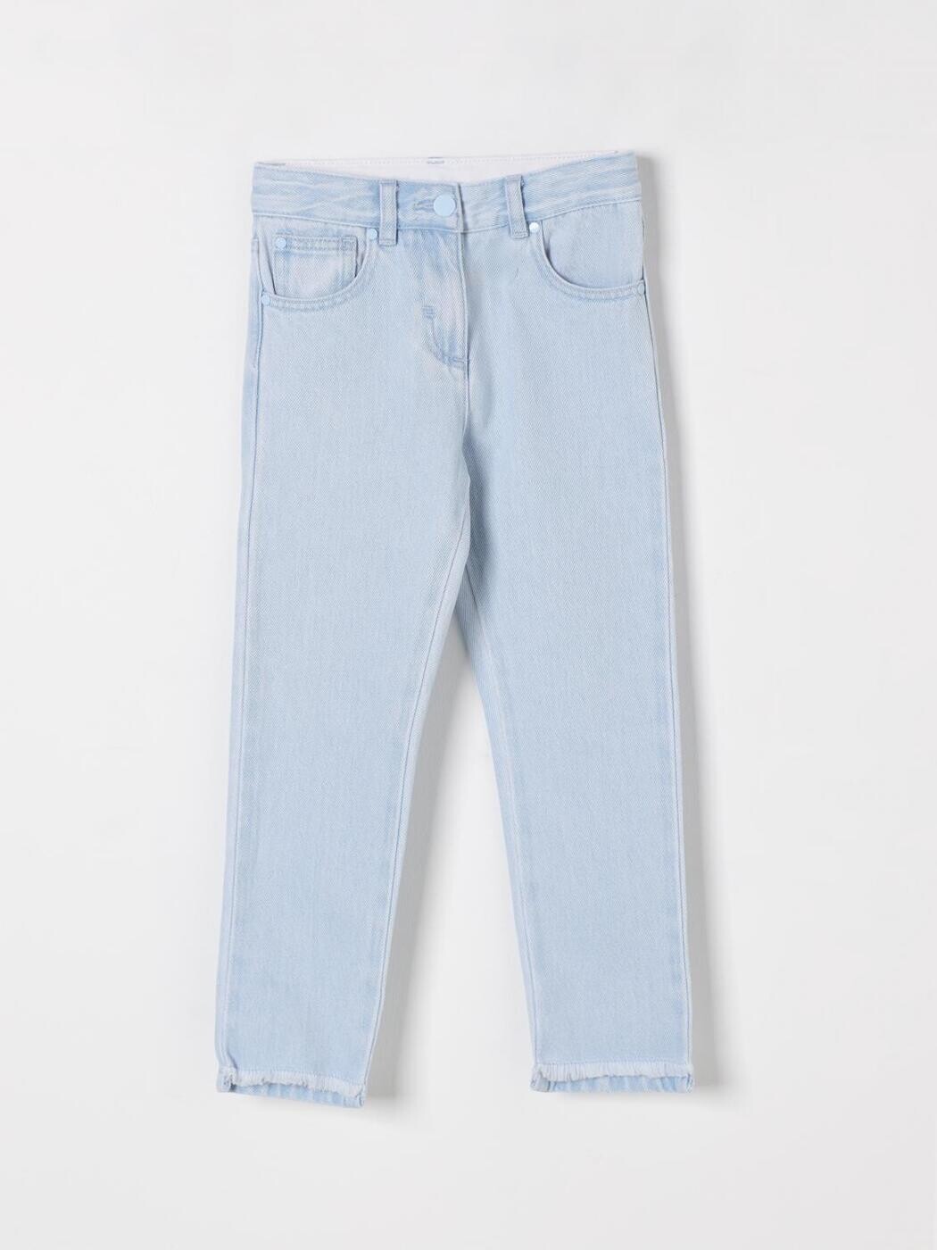 ステラマッカートニー STELLA MCCARTNEY レギュラーフィットジーンズ ジーンズ ボーイズ Regular fit jeans TW6A80Z0746 関税 貨物輸送無料 2025SS gi
