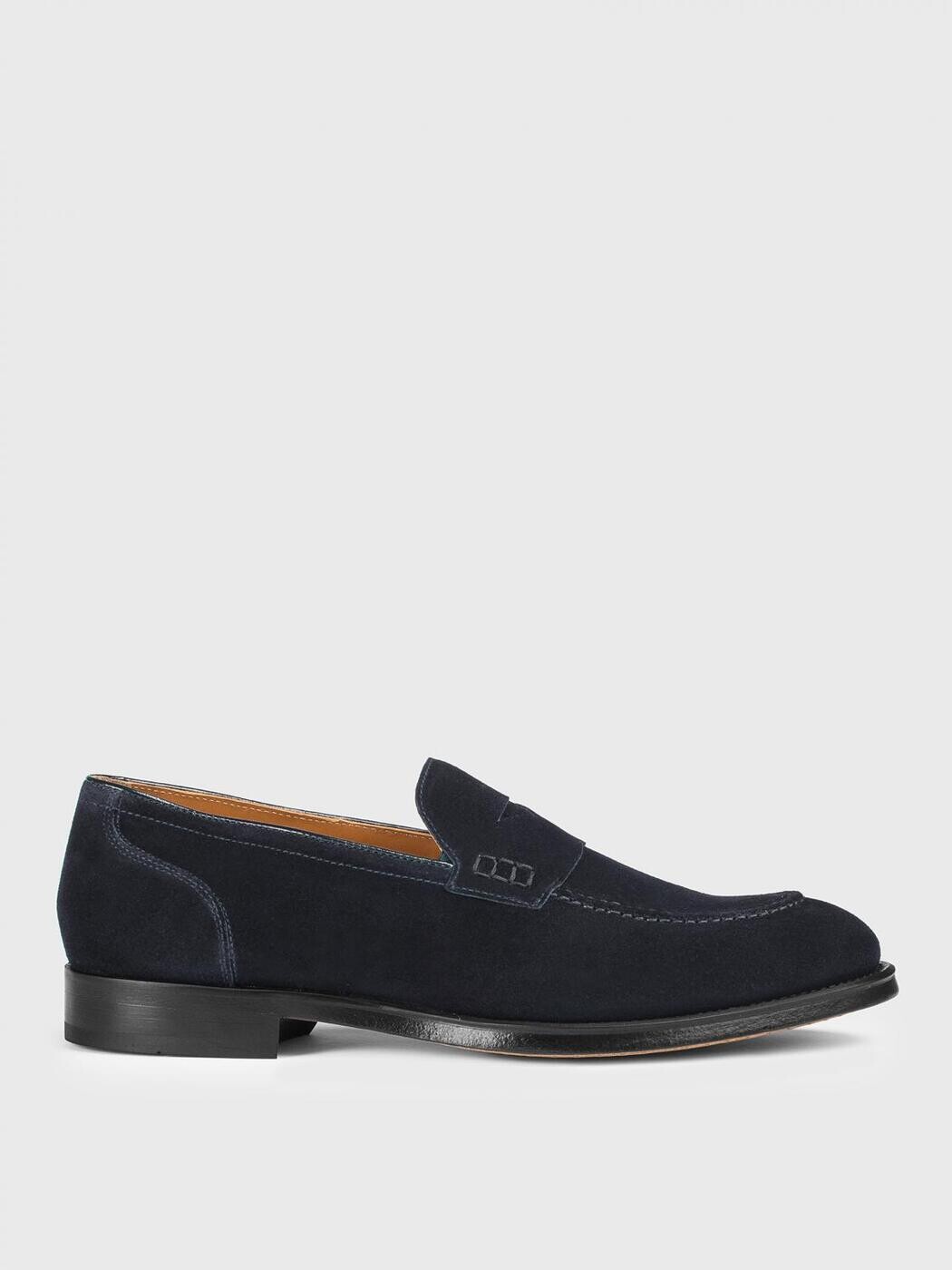 デュカルス DOUCAL\u0027S 置き目毛皮 メンズ 青色 Loafers DU3268ORVNUY009 関税 貨物輸送無料 2026SS gi