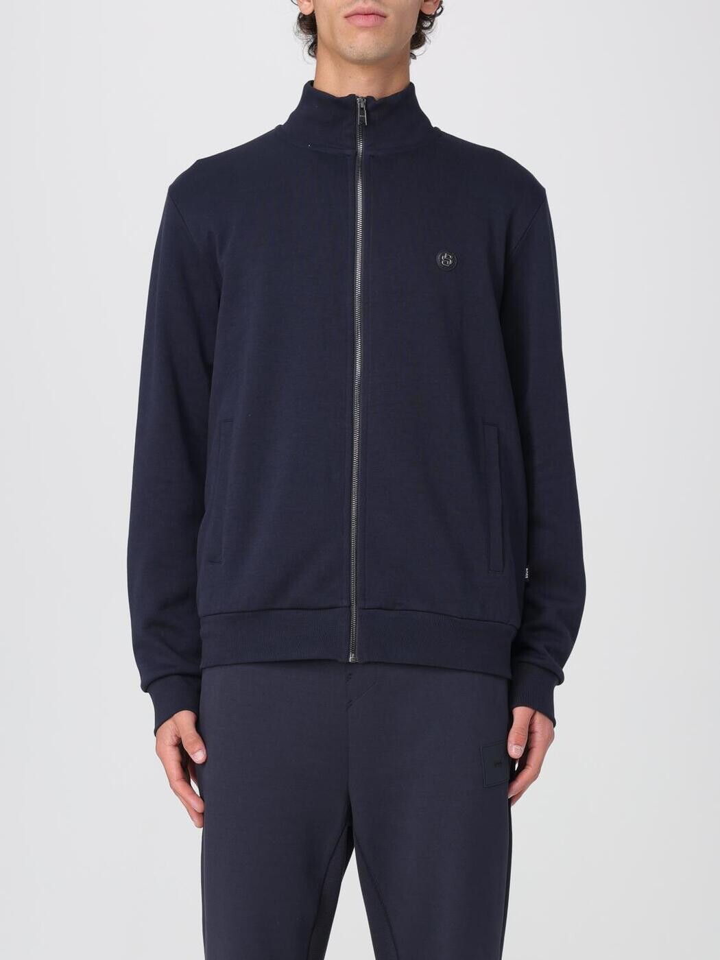 雇い主 BOSS トレイナー 調教師 メンズ 青色 Sweatshirts 50523916 関税 貨物輸送無料 2025SS gi メンズファッション-スウェット・トレーナー