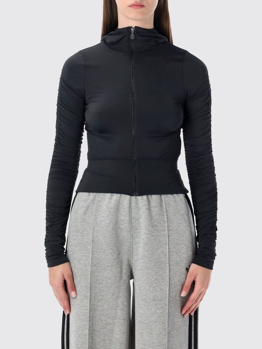 アディダス オリジナルス ADIDAS ORIGINALS 調教師 レディース 黒いこと Sweatshirts JW2807 ~ 関税 貨物輸送無料 2025AW gi