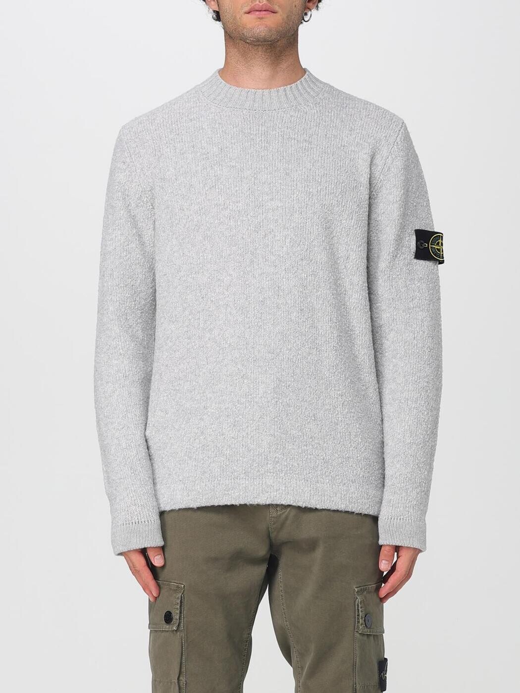 ストーン アイランド STONE ISLAND セーター ニットウェア メンズ グレー Knitwear 5100056S00N2 Grey 関税 送料無料 2025AW gi|BRANDSHOP「il Tesoro」