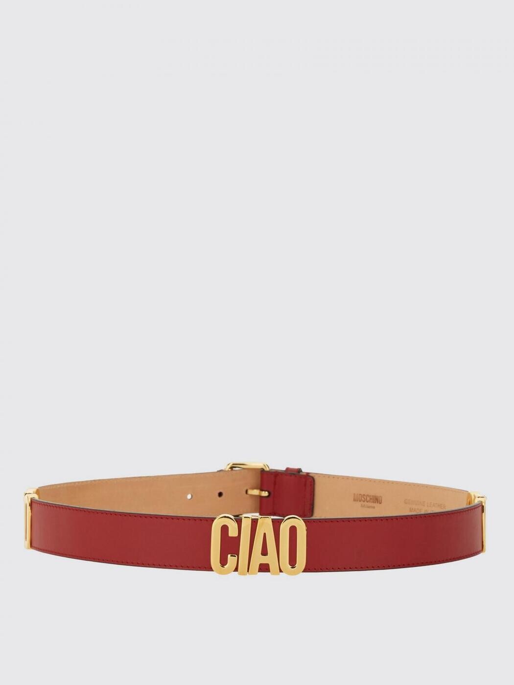 モスキーノクチュール MOSCHINO COUTURE 三尺帯 レディース 赤いこと Belts MC6002PP1MOI0 関税 貨物輸送無料 2025SS gi