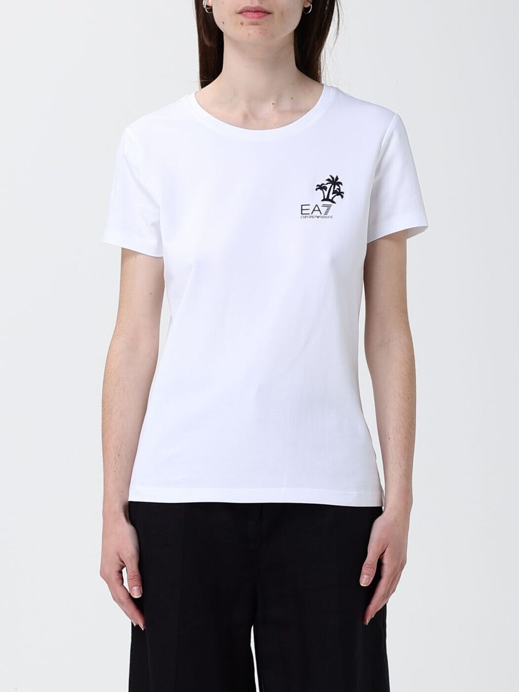 エンポリオ アルマーニ EA7 ポロシャツ Tシャツ レディース ホワイト T-shirts and polo shirts 7W001022AF18401 White 関税 送料無料 2026SS gi|BRANDSHOP「il Tesoro」