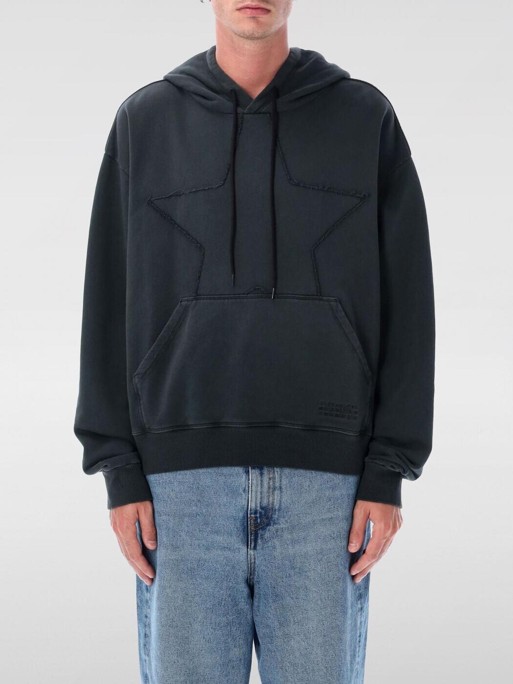 エムエムシックスメゾン マルジェラ MM6 MAISON MARGIELA トレーナー 調教師 メンズ 黒いこと Sweatshirts SH2GU0022M25024 関税 貨物輸送無料 2025AW gi