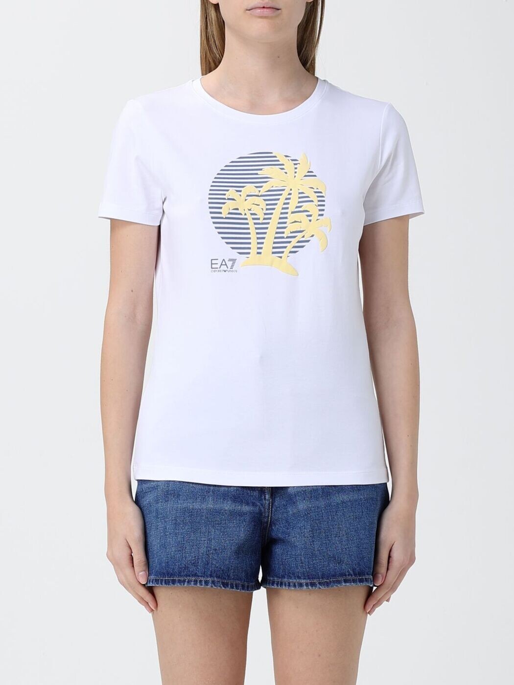エンポリオ アルマーニ EA7 ポロシャツ Tシャツ レディース T-shirts and polo shirts 7W001022AF18401 White 1 関税 送料無料 2026SS gi|BRANDSHOP「il Tesoro」