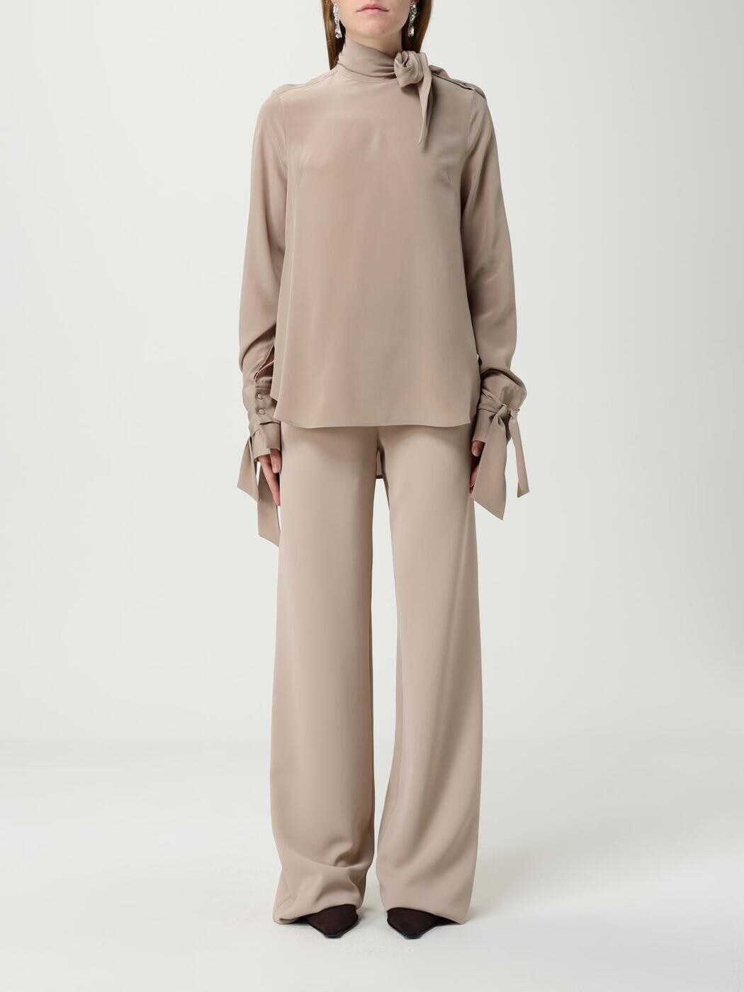 エルマンノ シェルヴィーノ ERMANNO SCERVINO Tシャツ トップス レディース T-shirts and tops D472K311VKX Sand 関税 送料無料 2025AW gi|BRANDSHOP「il Tesoro」