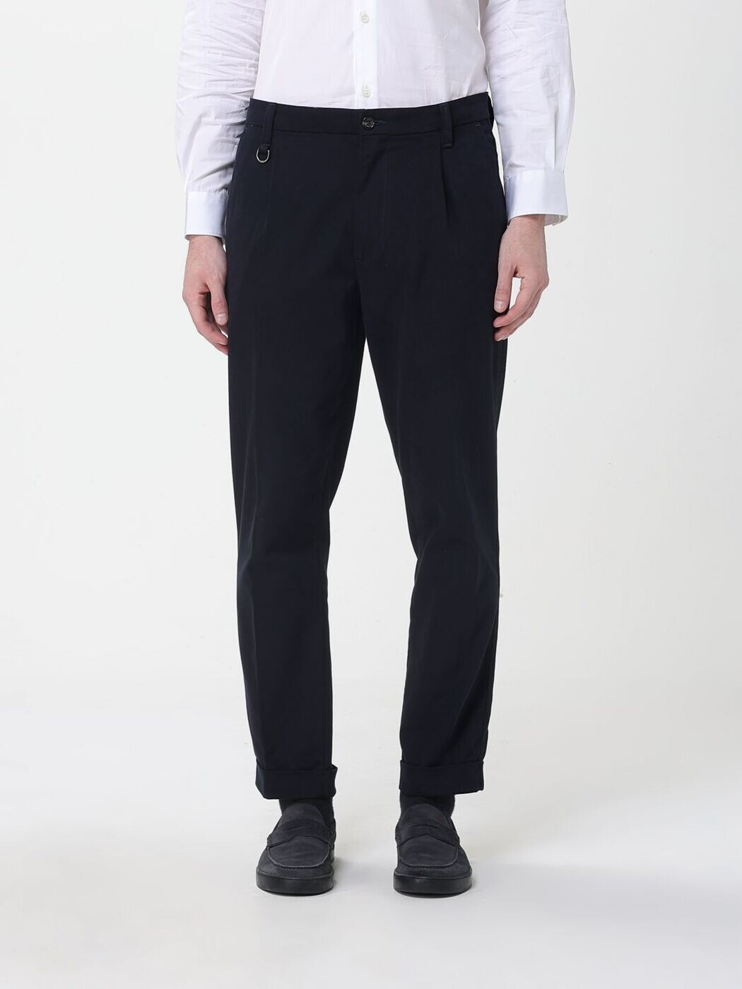 パオロペコラ PAOLO PECORA ズボン パンツ メンズ ブルー Trousers B1210232 関税 送料無料 2025AW gi