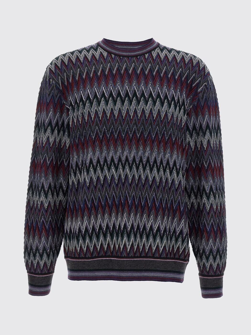 ミッソーニ MISSONI プルオーバー 編み物御召しもの メンズ 青碧 Knitwear US25WN0EBR012Y 関税 貨物輸送無料 2025AW gi
