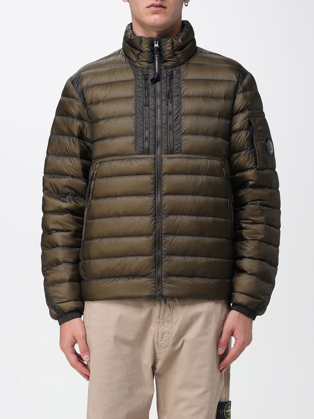 シーピー カンパニー CP COMPANY ジャケット メンズ グリーン Jackets 19CMOW030A110416A 関税 送料無料 2025AW gi