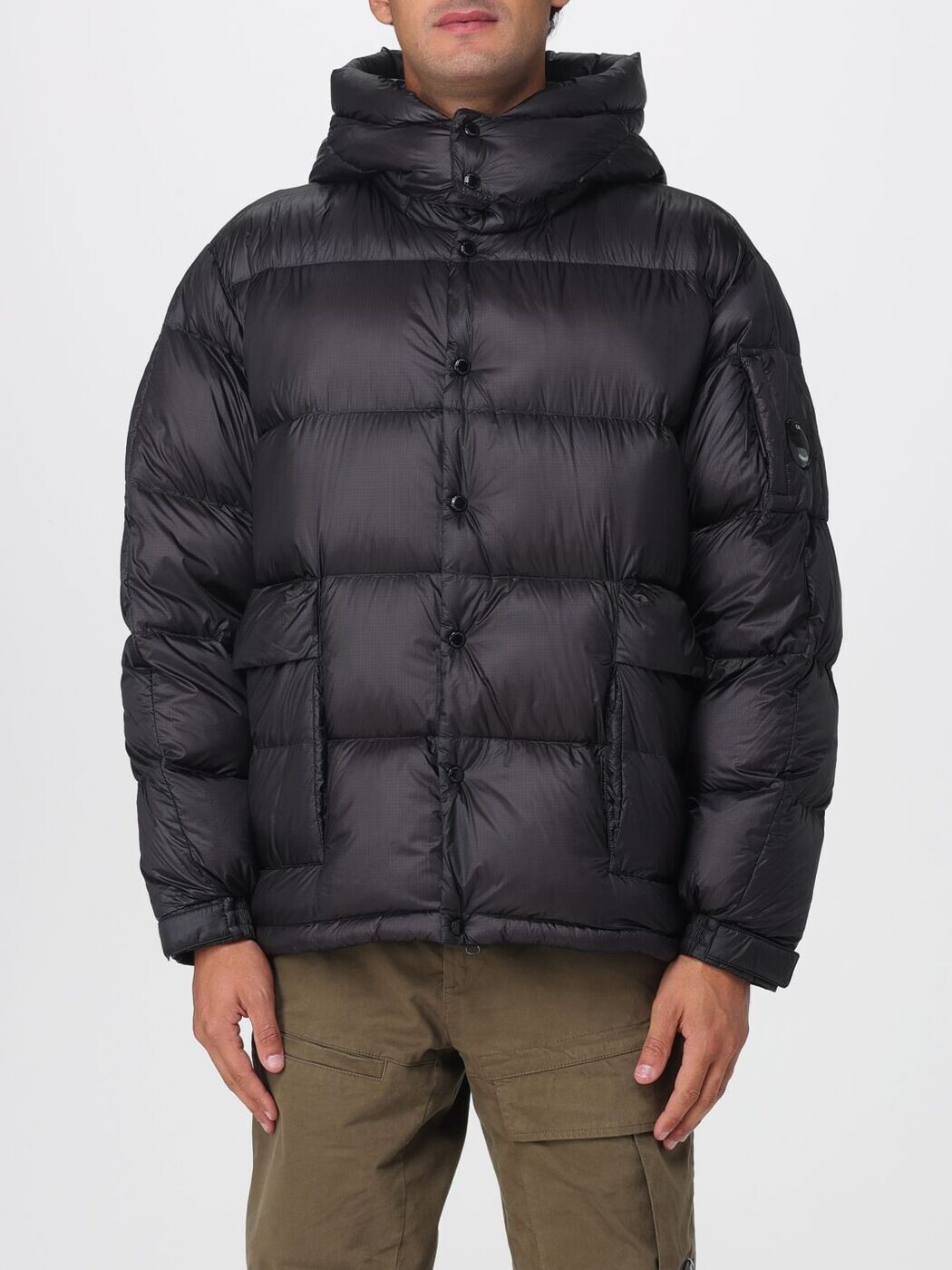 シーピー カンパニー CP COMPANY ジャケット メンズ ブラック Jackets 19CMOW191A110416A 関税 送料無料 2025AW gi