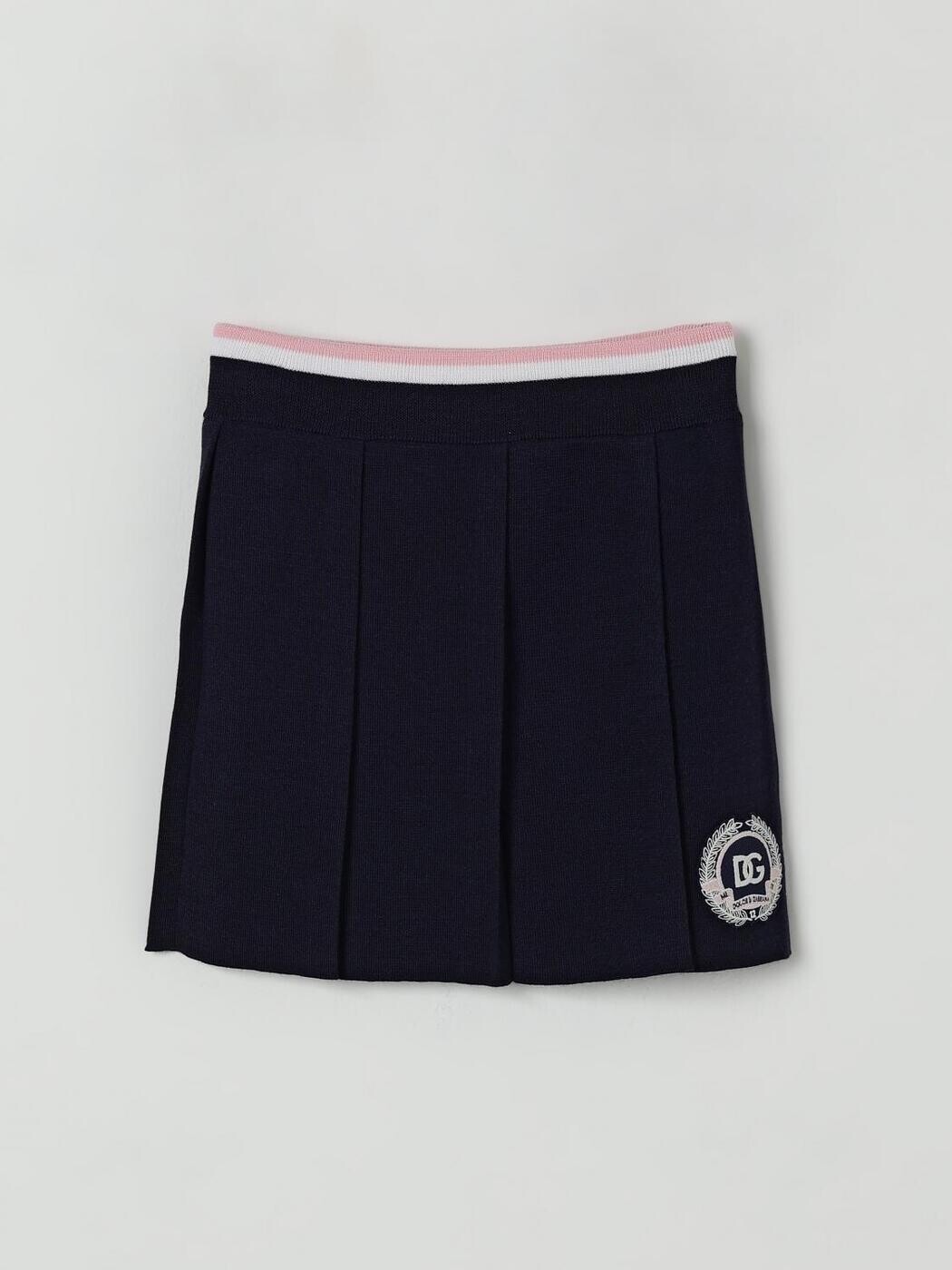 ドルチェ＆ガッバーナ DOLCE\u0026GABBANA ミニ御徒面子 スコート ガールズ 青碧 Mini-skirts L5KI06JDVB7 関税 貨物輸送無料 2025AW gi