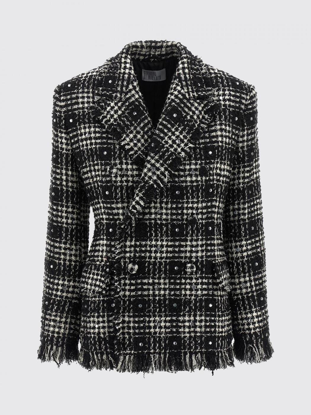 ジウゼッペディモラビト GIUSEPPE DI MORABITO 背広上衣 背広 上衣 レディース 白いこと Suit Jackets 05FWJA096C05326 関税 貨物輸送無料 2025AW gi