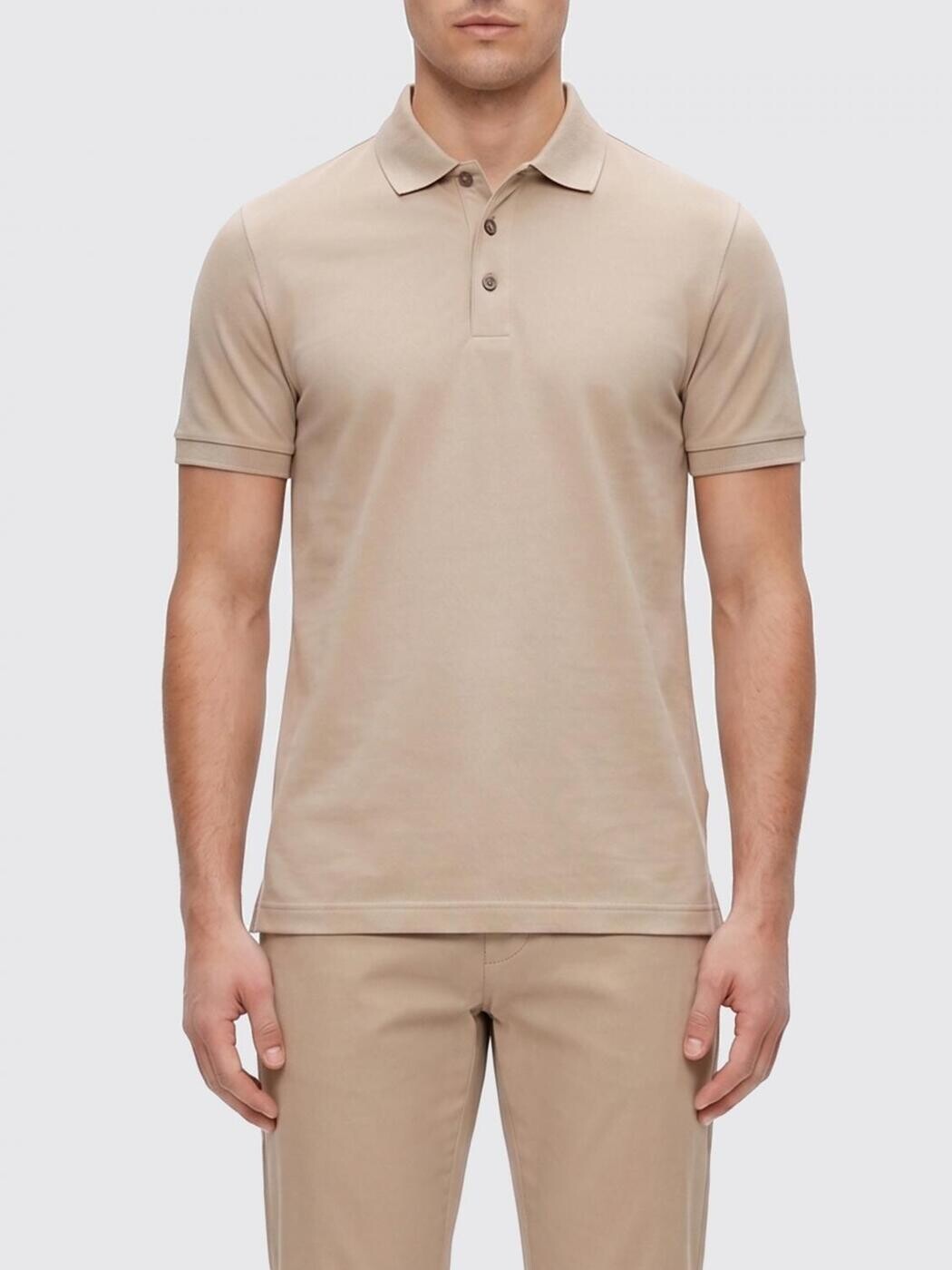 元締め BOSS スポーツシャツ メンズ ベージュ Polo shirts 50494980 関税 貨物輸送無料 2026SS gi ポロシャツ-トップス-メンズファッション