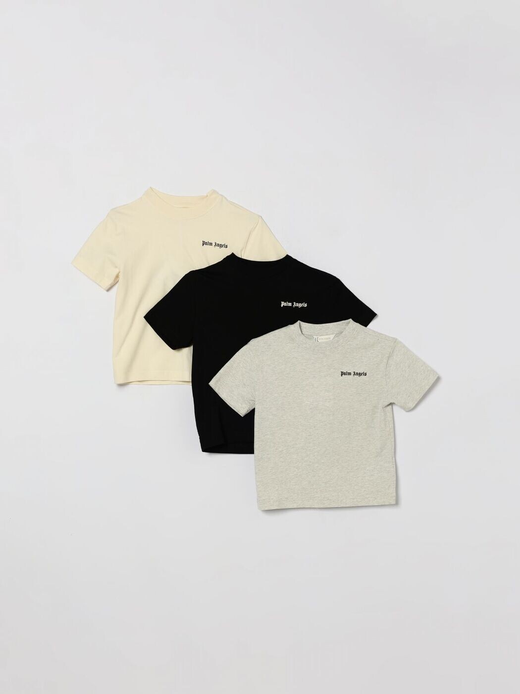 パーム・エンジェルス PALM ANGELS ロング衣袂ティーシャツ ティーシャツ ボーイズ 白いこと Long sleeve t-shirts PB2B002S26JER001 関税 貨物輸送無料 2026SS gi