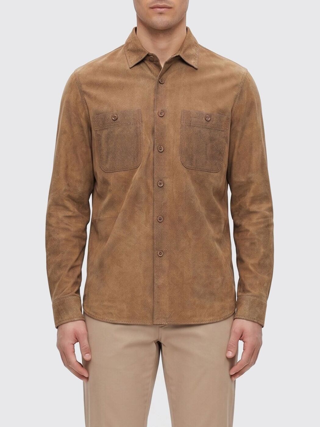 アスペジ ASPESI プルオーバー メンズ 赤銅色 Shirts AEC1D009 関税 貨物輸送無料 2026SS gi メンズファッション-トップス