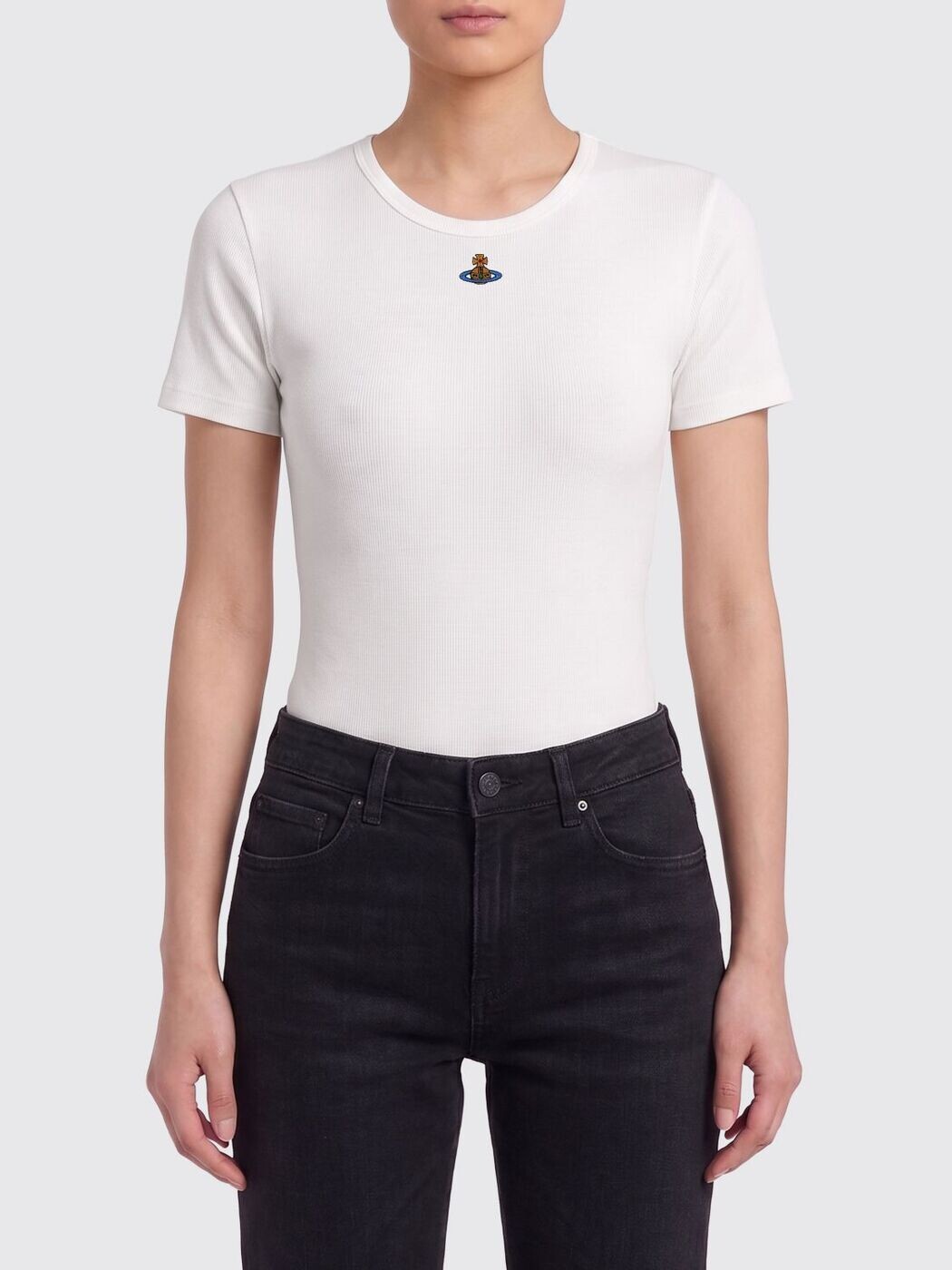 ヴィヴィアン・ウエストウッド VIVIENNE WESTWOOD プルオーバー トップス レディース 白いこと T-shirts and tops 1G010012J009C 関税 貨物輸送無料 2026SS gi