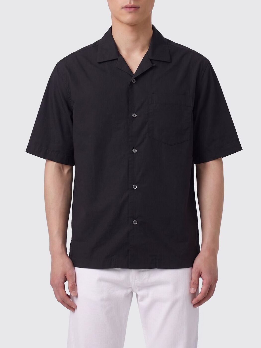 パオロペコラ PAOLO PECORA シャツ メンズ ブラック Shirts G0910187 関税 送料無料 2026SS gi