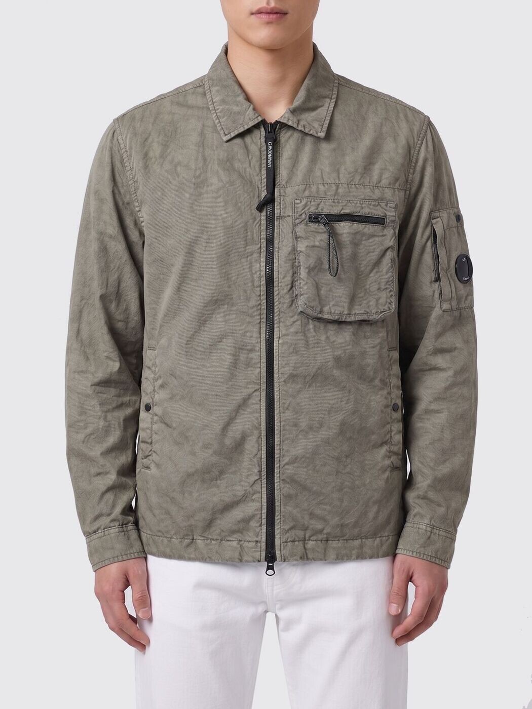 シーピー 人中 CP COMPANY 上衣 メンズ 緑であること Jackets 20CMOS074A110540S Green 関税 貨物輸送無料 2026SS gi