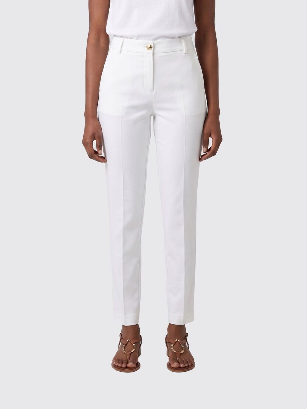 ピンコ PINKO ズボン パンツ レディース ホワイト Trousers 100155A34I White 関税 送料無料 2026SS gi｜BRANDSHOP「il Tesoro」