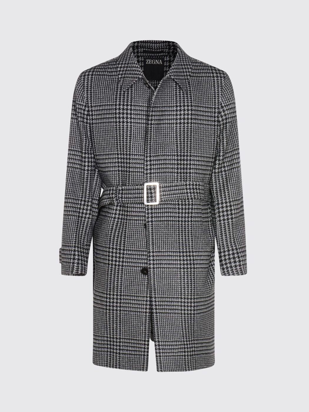 ゼニア ZEGNA トレンチ 厚地の外套 メンズ 薄墨色 Coats and Trench 298515A24VBYS 関税 貨物輸送無料 2025AW gi