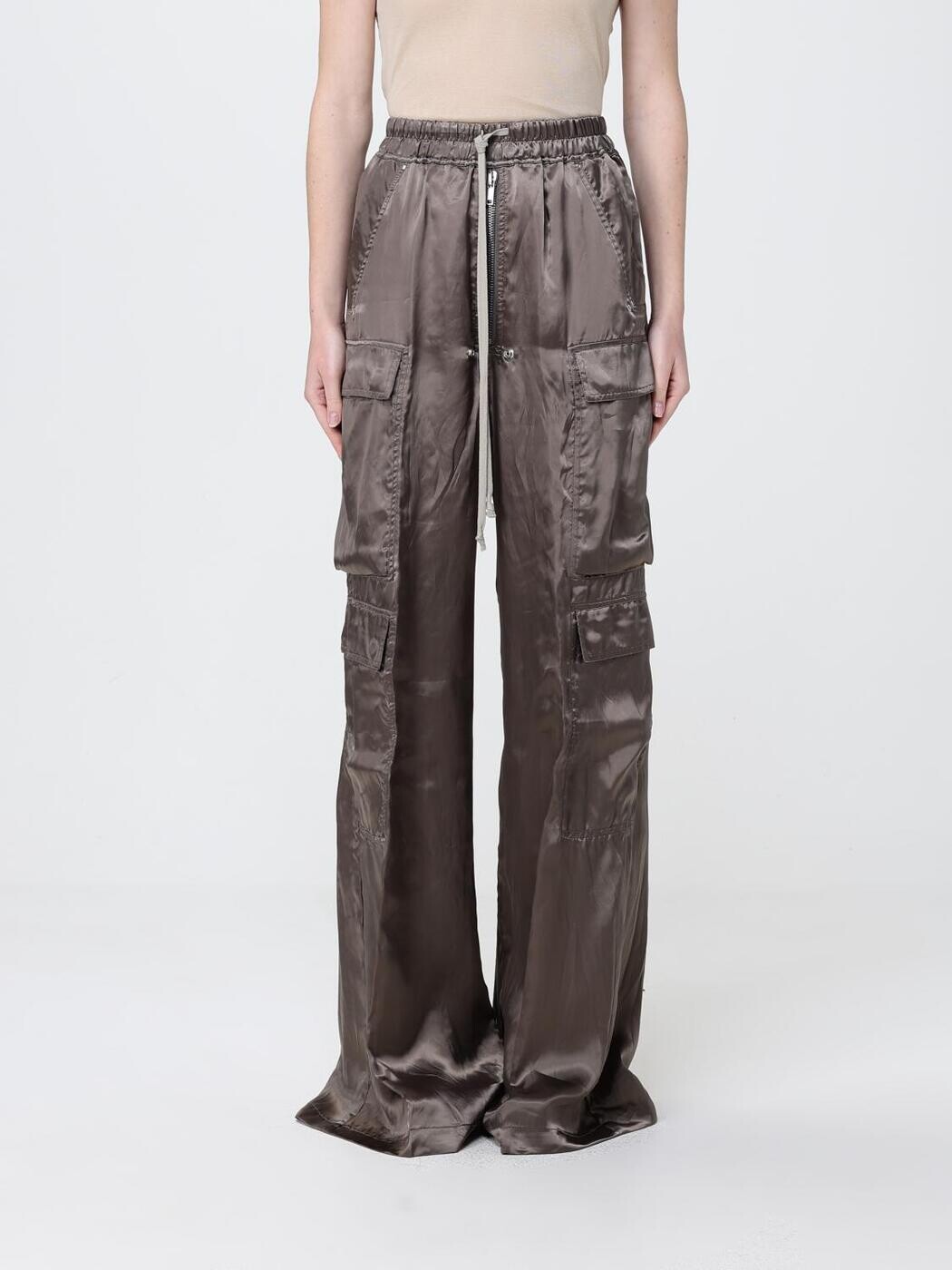 リック オウエンス RICK OWENS ズボン パンツ レディース ブラウン Trousers RP01F6327N Brown 関税 送料無料 2026SS gi｜BRANDSHOP「il Tesoro」