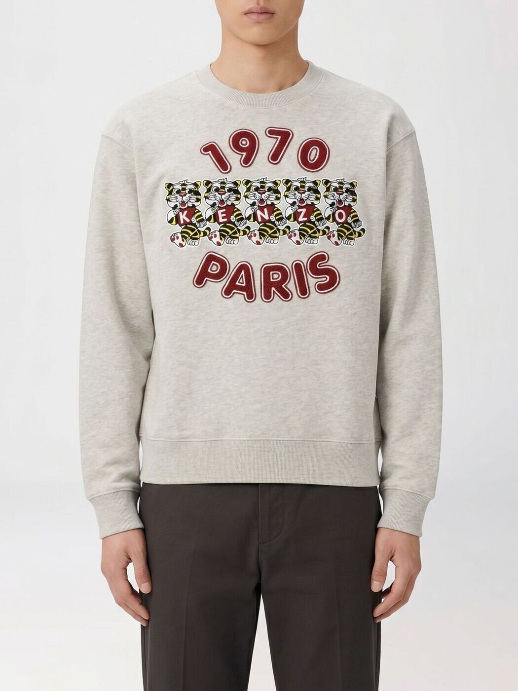 ケンゾー KENZO トレーナー 調教師 メンズ 薄墨色 Sweatshirts FG55SW2064MJ 関税 貨物輸送無料 2026SS gi