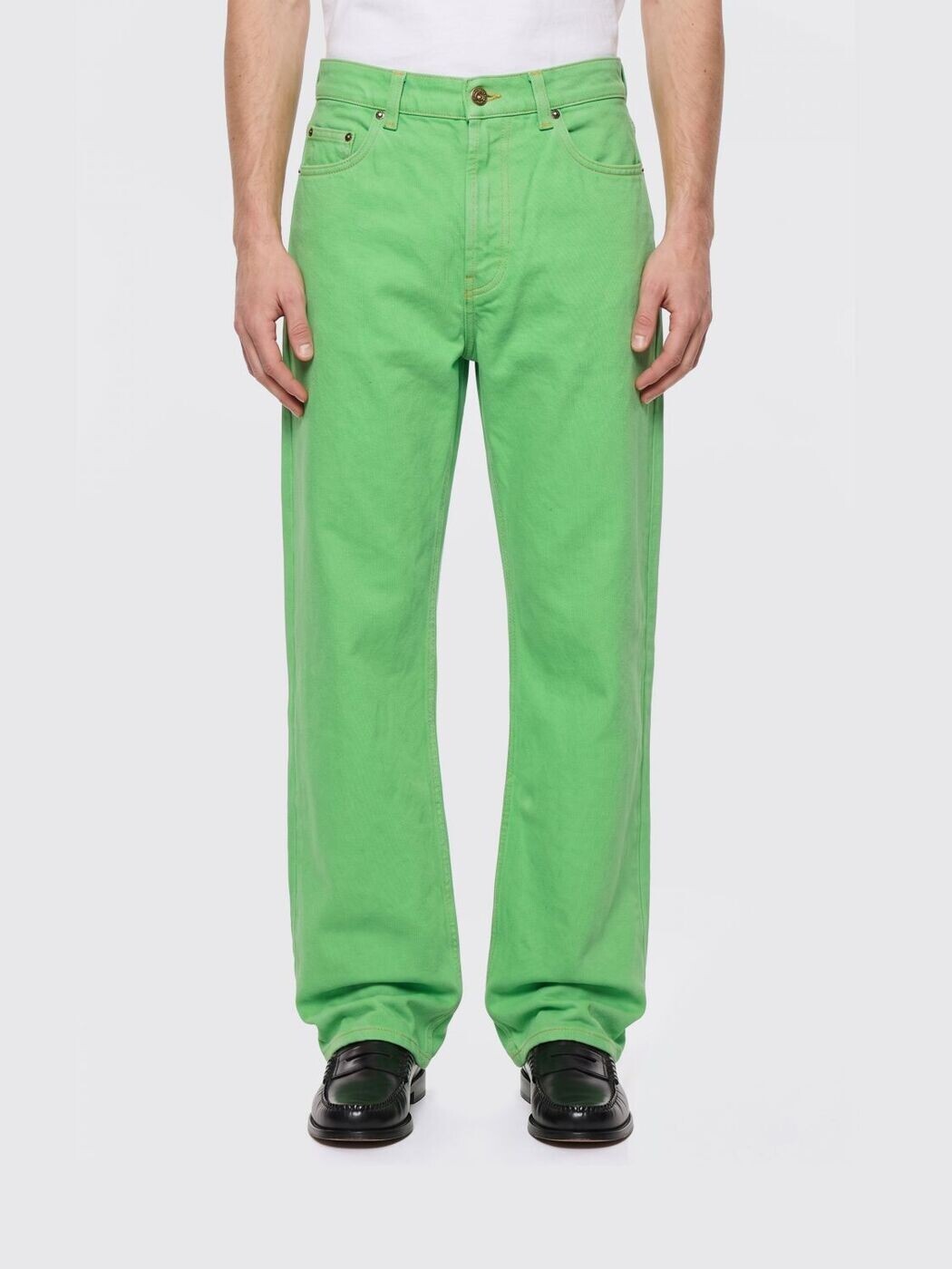 ヴェルサーチ VERSACE デニム メンズ グリーン Jeans 10241301A17871 Green 関税 送料無料 2026SS gi｜BRANDSHOP「il Tesoro」