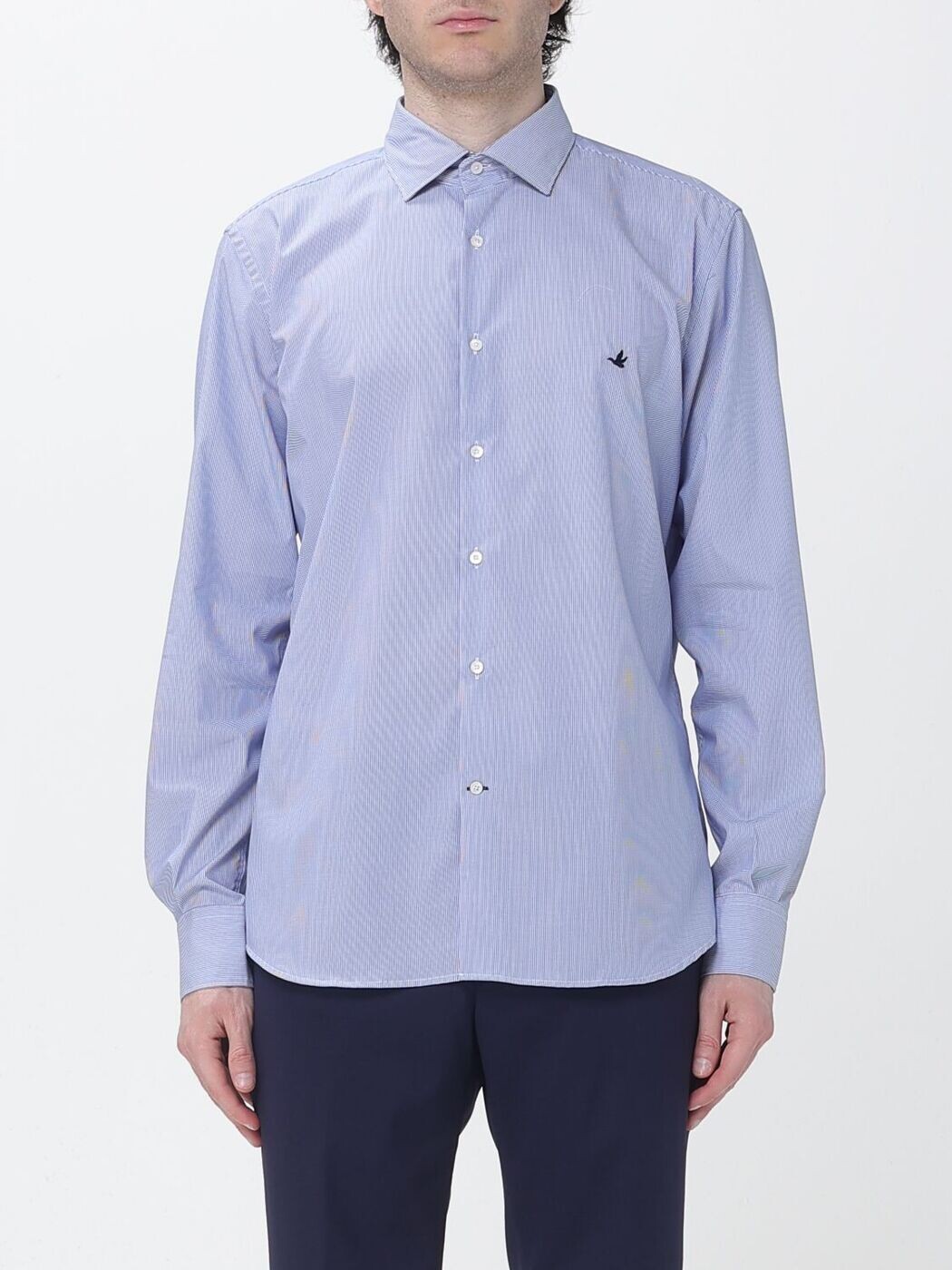 ブルックスフィールド BROOKSFIELD シャツ メンズ ブルー Shirts 202C.R131 Blue 関税 送料無料 2026SS gi|BRANDSHOP「il Tesoro」