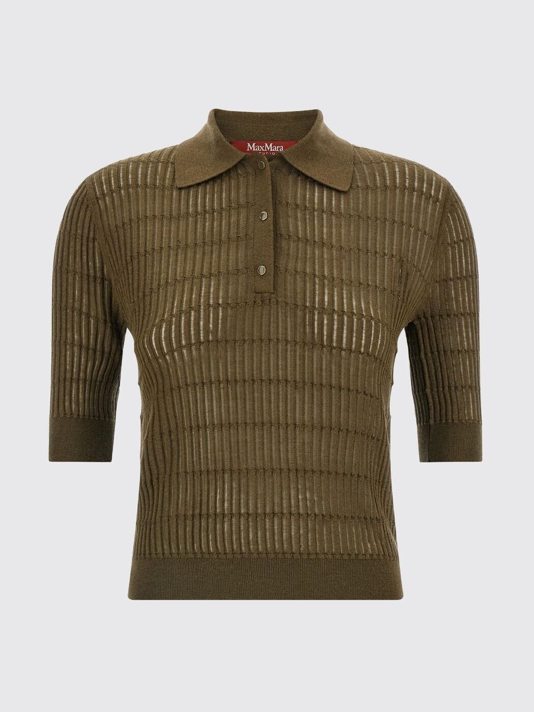 マックスマーラ ステュディオ MAX MARA STUDIO スポーツシャツ レディース 緑であること Polo 2616361051600 関税 貨物輸送無料 2026SS gi