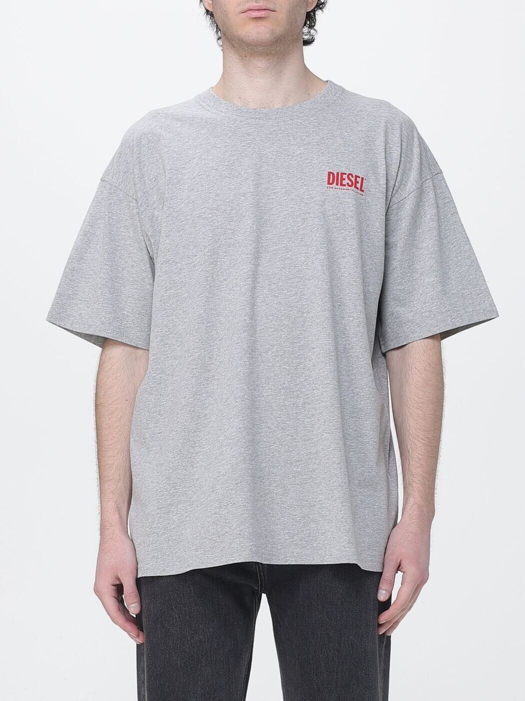 ディーゼル DIESEL Tシャツ メンズ グレー T-shirts A200360EPCA Grey 関税 送料無料 2026SS gi|BRANDSHOP「il Tesoro」
