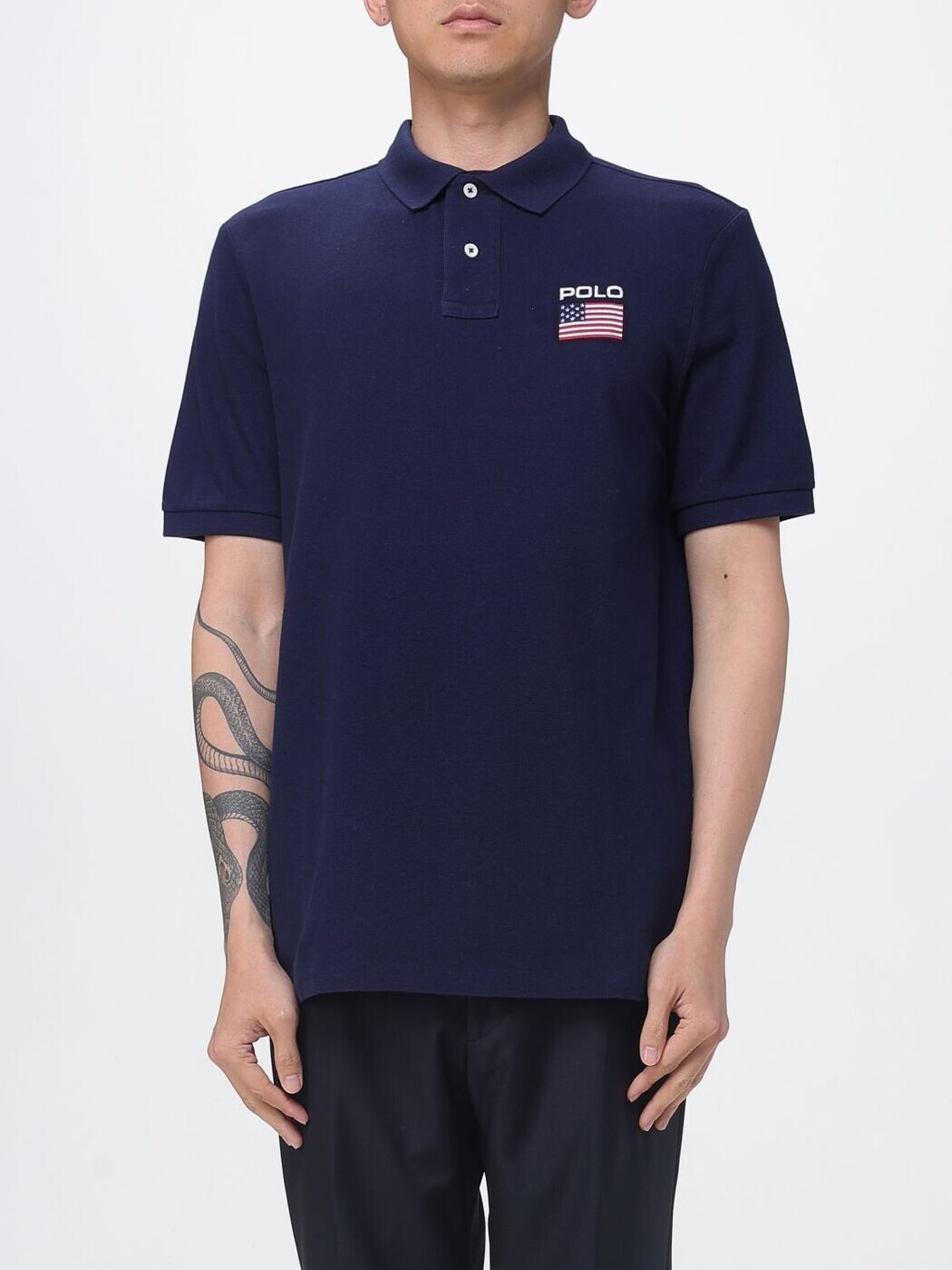 ポロ ラルフ 置き目レン POLO RALPH LAUREN スポーツシャツ メンズ 青み Polo shirts 710P05438 関税 貨物輸送無料 2026SS gi
