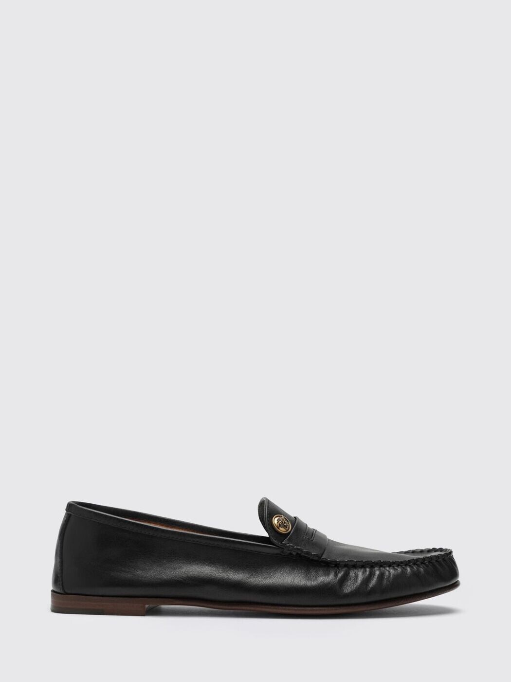 ヴェルサーチ VERSACE 置き目毛皮 メンズ 黒いこと Loafers 10233221A17346 関税 貨物輸送無料 2026SS gi