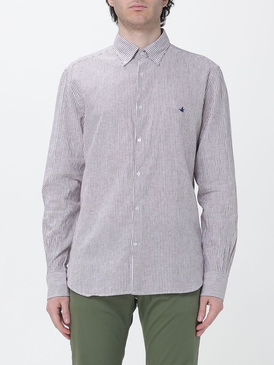 ブルックスフィールド BROOKSFIELD シャツ メンズ Shirts 202C.S141 Dark 関税 送料無料 2026SS gi｜BRANDSHOP「il Tesoro」