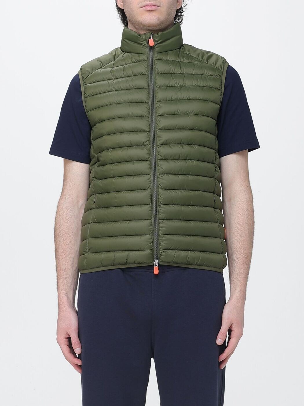 セイブザダック SAVE THE DUCK ジレ より良い メンズ 緑であること Vests D82410MGIGA01 関税 貨物輸送無料 2026SS gi