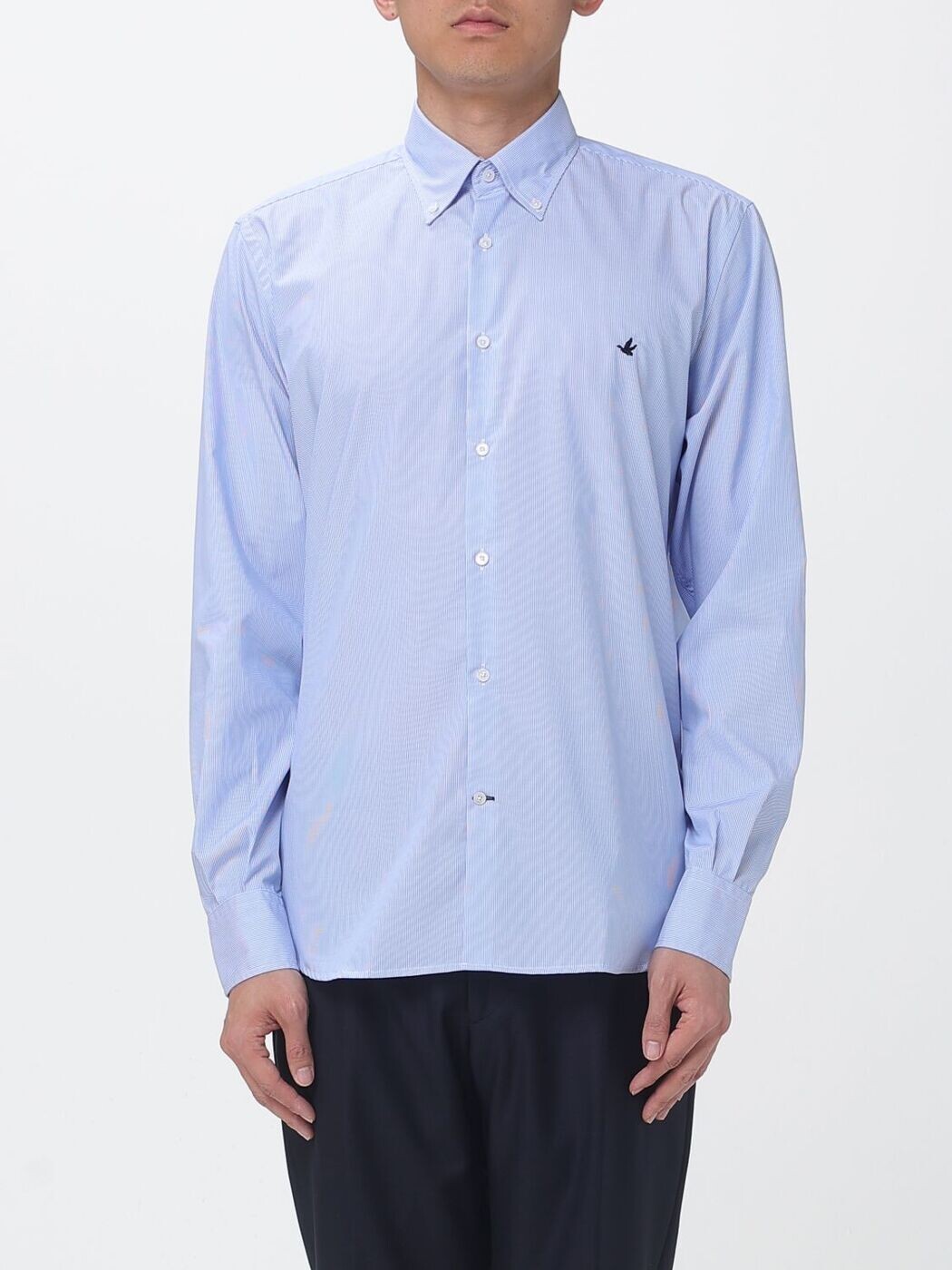 ブルックスフィールド BROOKSFIELD シャツ メンズ Shirts 202C.R130 Gnawed Blue 関税 送料無料 2026SS gi｜BRANDSHOP「il Tesoro」
