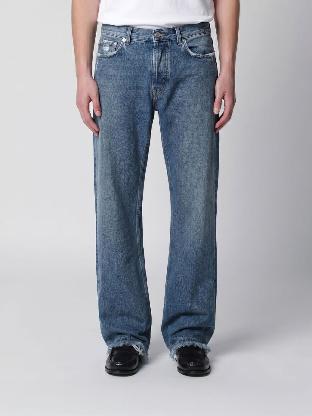 セファ SEFR デニム メンズ ブルー Jeans MSS25FRAYEDCUT Blue 関税 送料無料 2026SS gi|BRANDSHOP「il Tesoro」