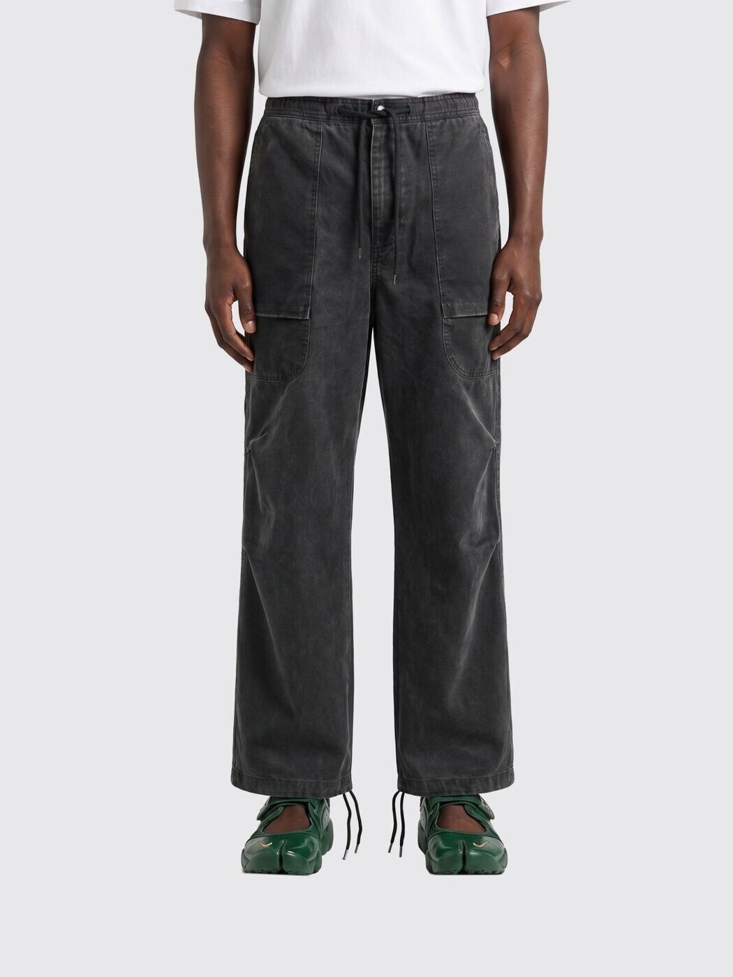 エンタイア 制作室 ENTIRE STUDIOS ズボン ズボン下 メンズ 黒いこと Trousers ESSS26PA05012 関税 貨物輸送無料 2026SS gi