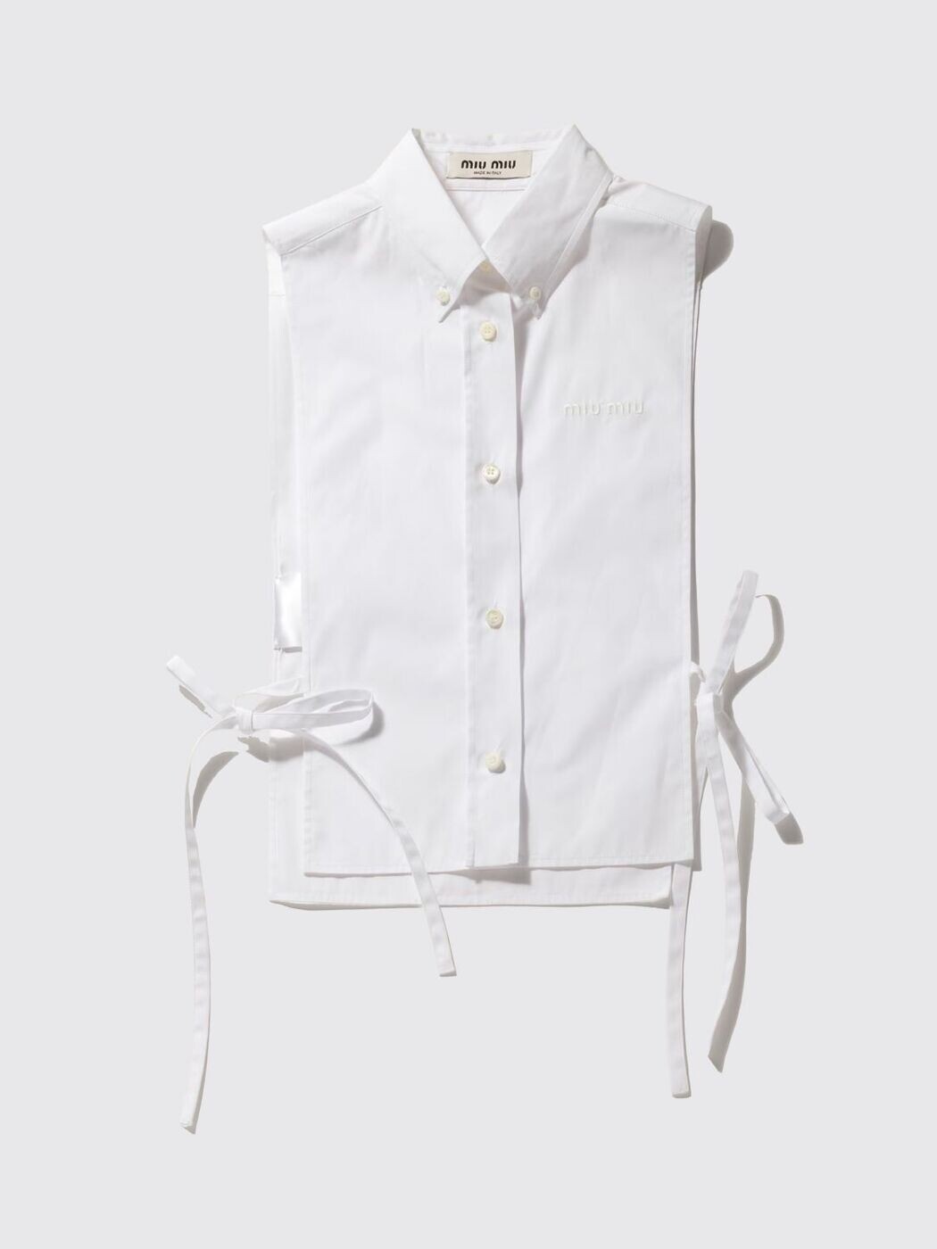 ミュウ ミュウ MIU MIU シャツ レディース ホワイト Shirts MK2024SOOO19SE White 関税 送料無料 2026SS gi｜BRANDSHOP「il Tesoro」 90,475円