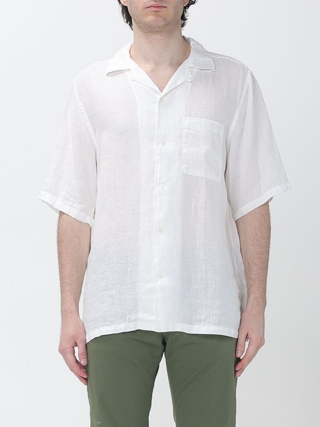 ブルックスフィールド BROOKSFIELD シャツ メンズ ホワイト Shirts 202B.S013 関税 送料無料 2026SS gi