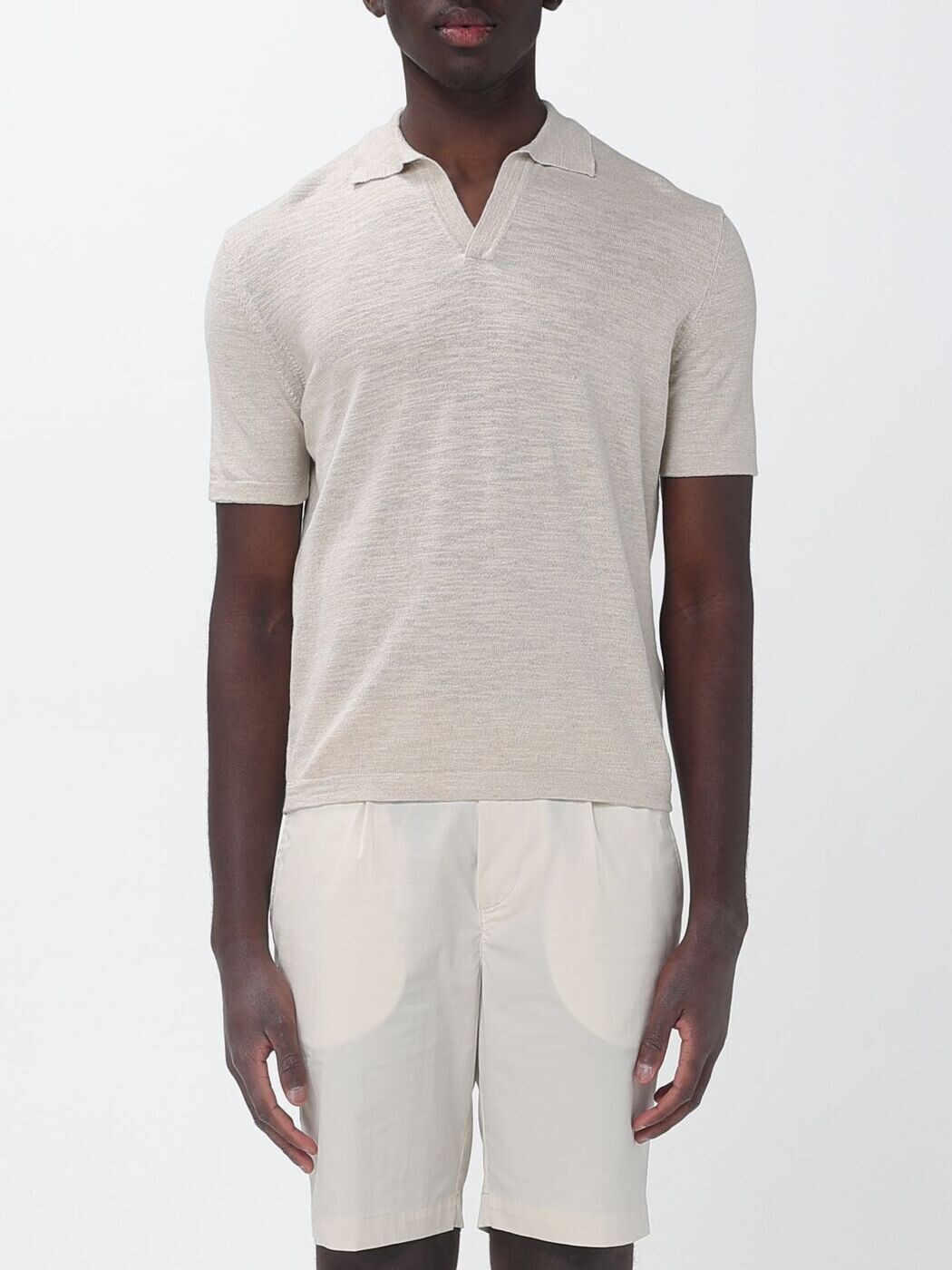 ブルックス活動の領域 BROOKSFIELD スポーツシャツ メンズ ベージュ Polo shirts 203C.D016 関税 貨物輸送無料 2026SS gi
