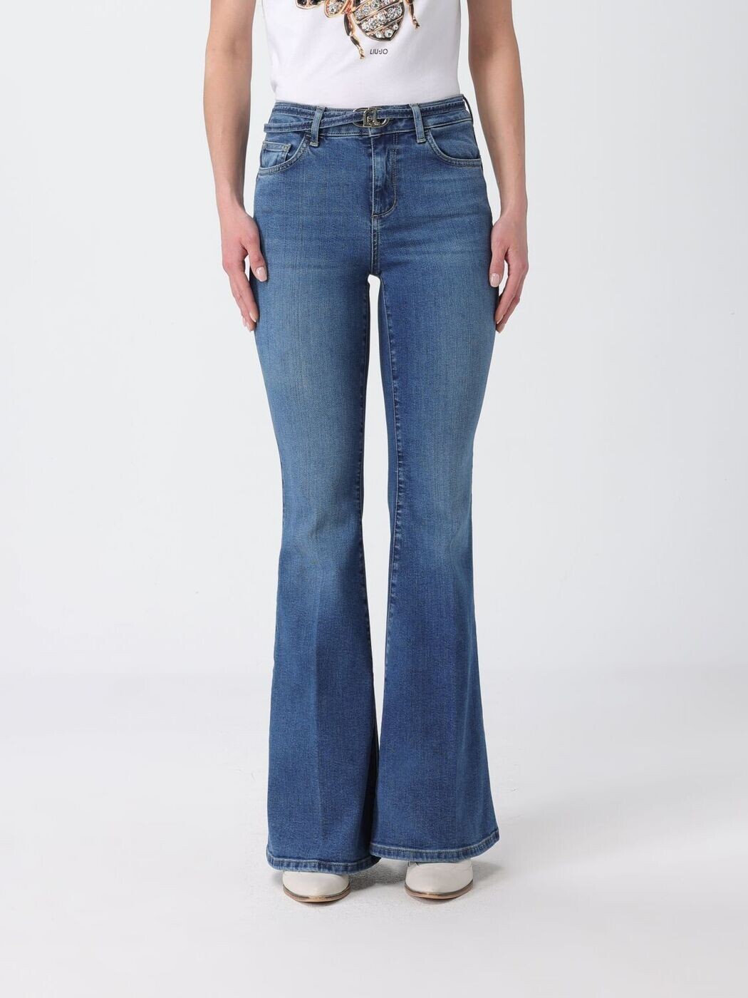 リュー ジョー LIU JO デニム レディース Jeans UA6159D0264 Blue 1 関税 送料無料 2026SS gi|BRANDSHOP「il Tesoro」